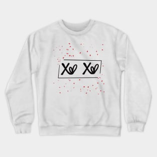 Valentine Xo Xo Crewneck Sweatshirt